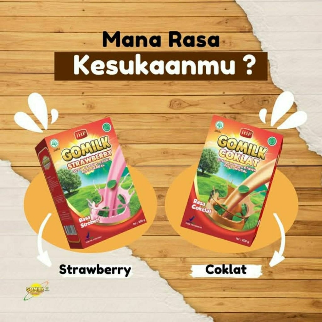

SUSU kambing etawa gomilk 200gr