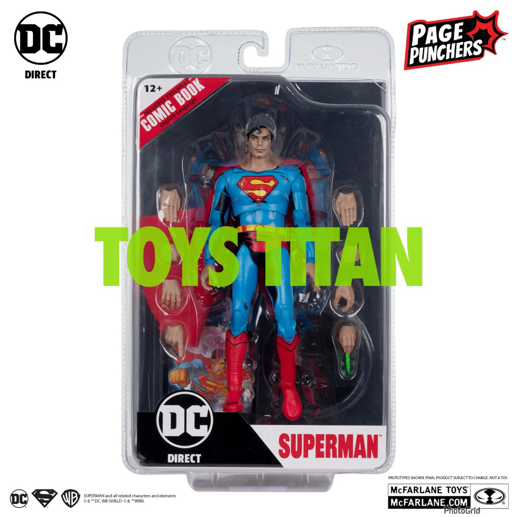 Mcfarlane Page Punchers Superman 78