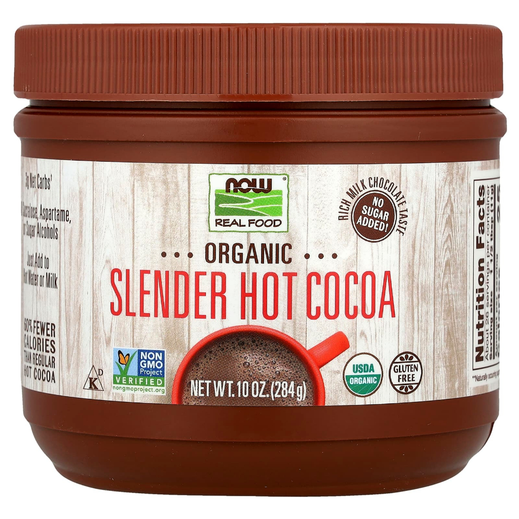 

NOW Foods Organic Slender Hot Cocoa 284 g