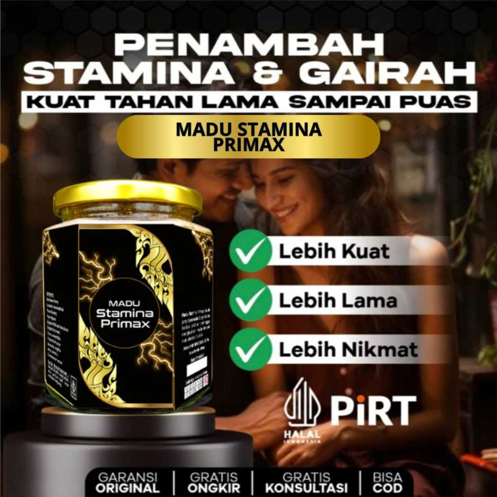 

Madu Herbal Kesehatan Vitalitas Kuat PIRT - MADU PRIMAX Immunity Boosting Tea & Drink