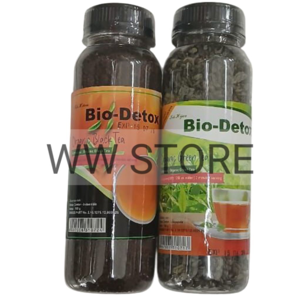 

Teh Hitam Hijau Organik CV. Detox Center Bio - Detox BioDetox Organic Black Green Tea 100g