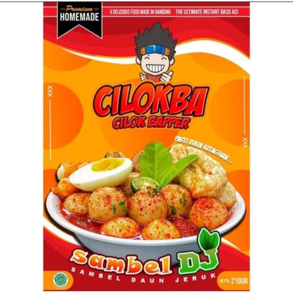 

Cilokbah Cilok Bapper Sambal Daun Jeruk (DJ)