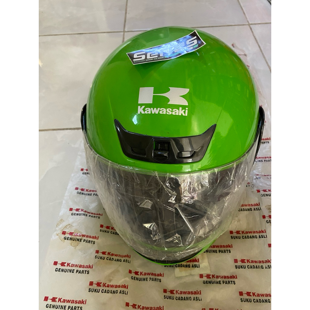 HELM KAWASAKI NINJA 150 R SS HELM NINJA 2tak original baru