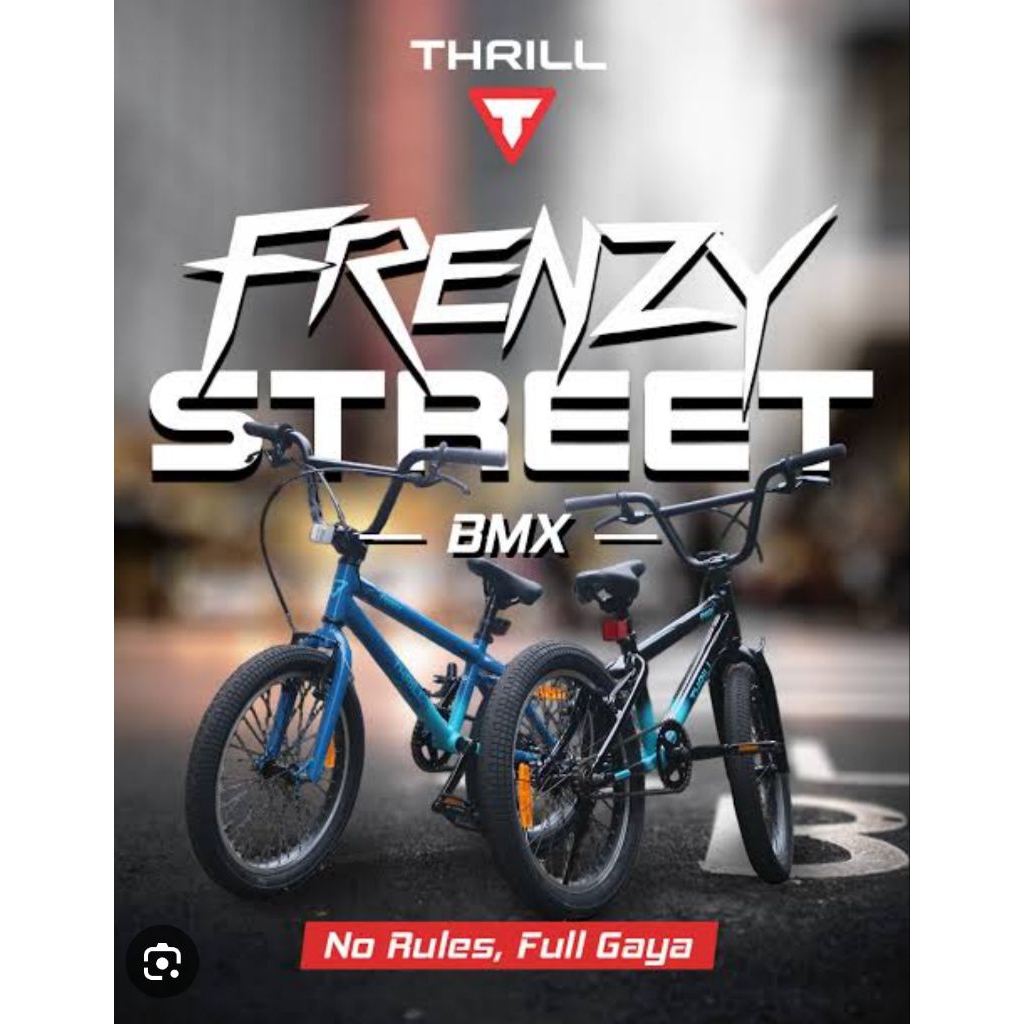 Sepeda Bmx 20 Tabibitho Thrill Frenzy Alloy Alumunium Original