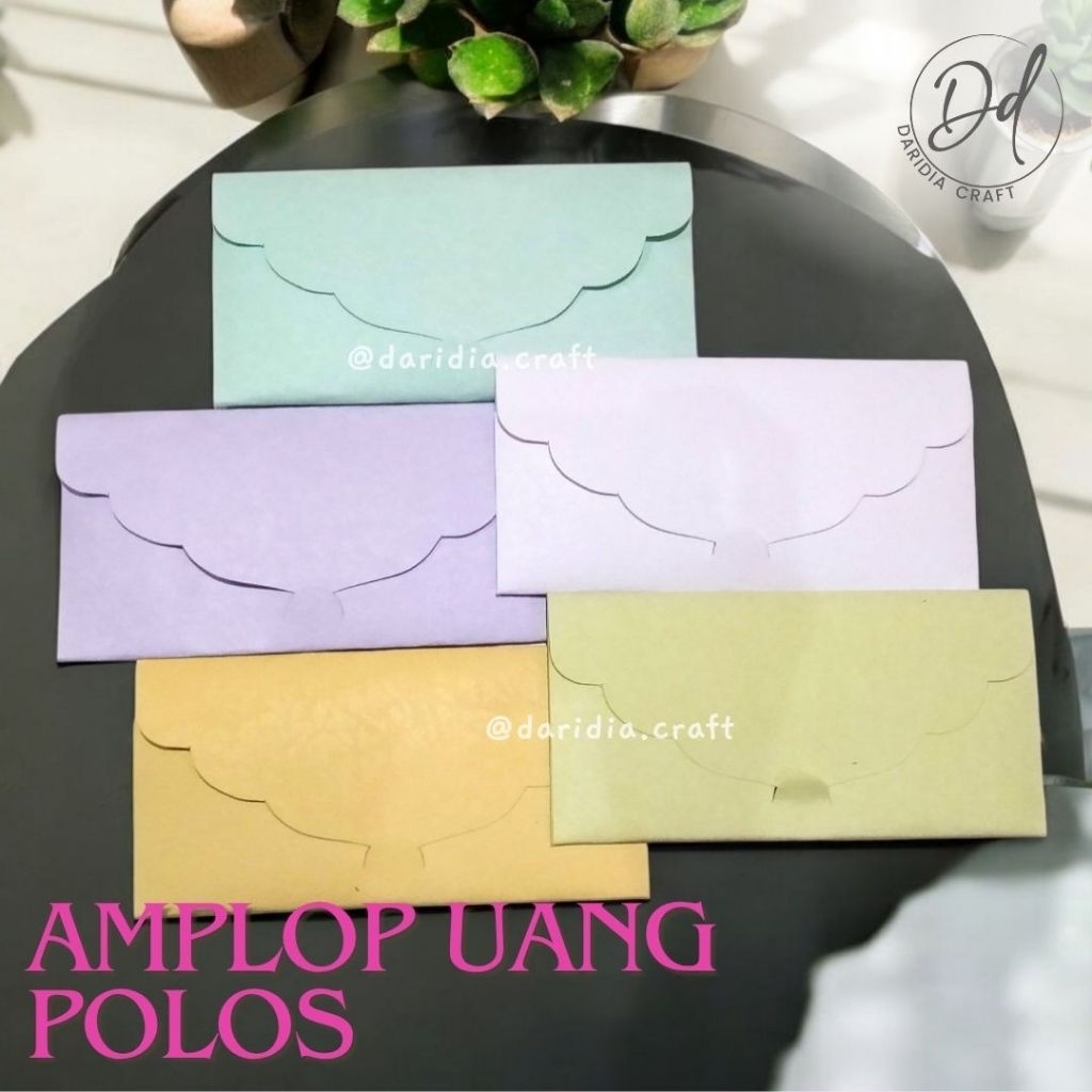 

READY STOCK Angpau Amplop Uang Polos High Quality Big Size