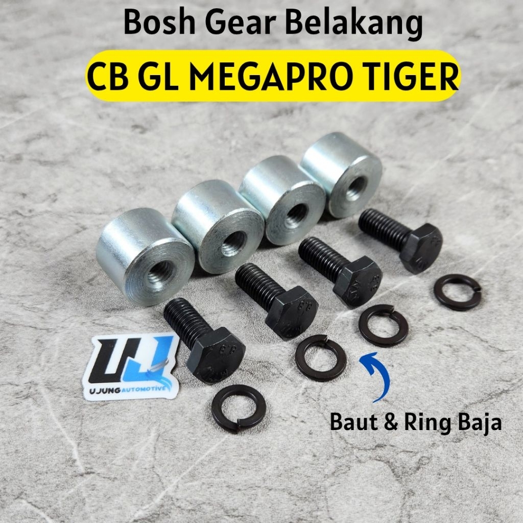 Bosh Gear Tiger Revo Megapro Primus Megapro Lama Gl Pro Max Drat Full Besi Baut Baja