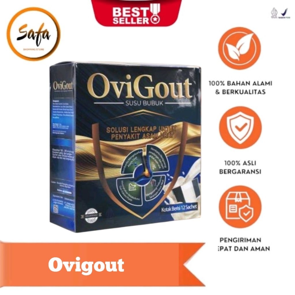 

SUSU OVI UNTUK PENDERITA ASAM URAT DAN NYERI SENDI SUDAH BPOM DAN HALAL