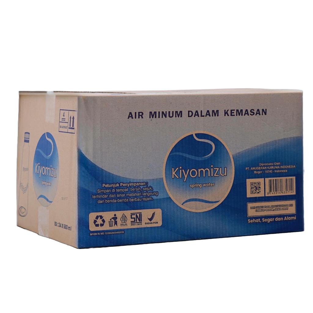 

Kiyomizu Spring Water 660ML - Air Mineral 1 dus isi 24 botol