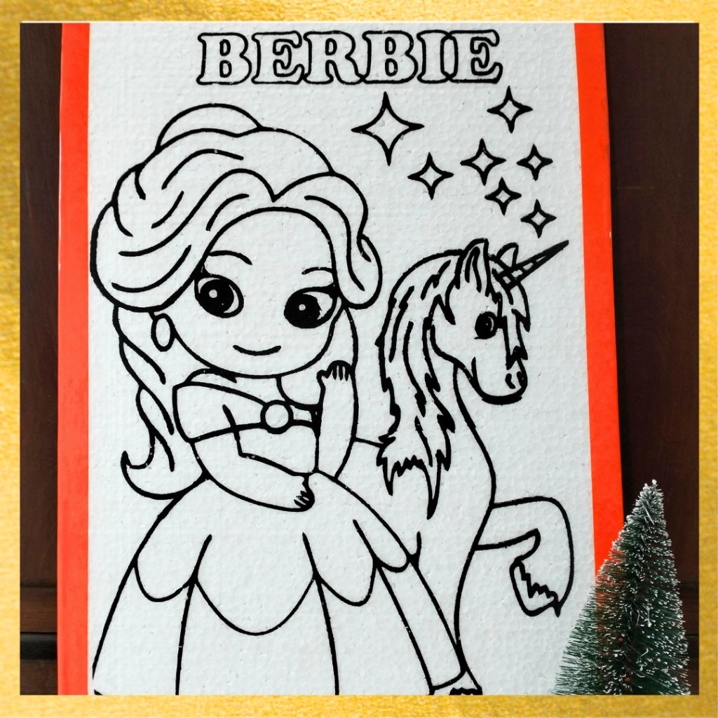 

Styrofoam Lukis Ukuran 33cm x 50cm Karakter Katun Gambar Untuk Mewarnai