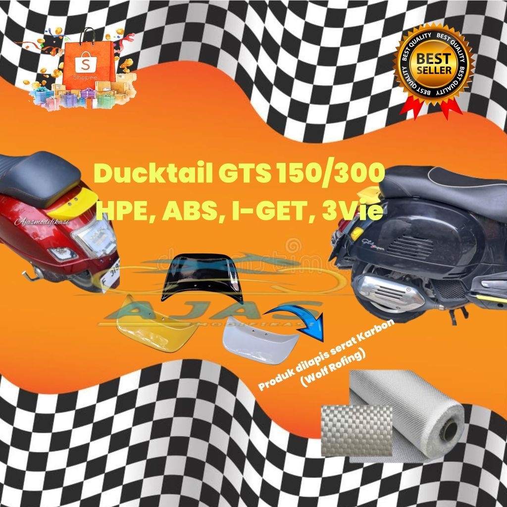 Ducktail Vespa All GTS