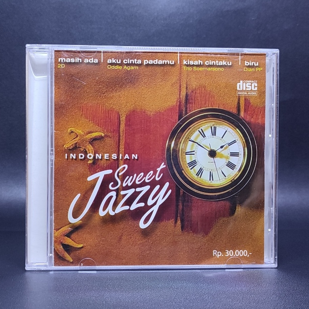 CD INDONESIAN SWEET JAZZY ODDIE AGAM TITO SOEMARSONO FARIZ RM DIAN PP