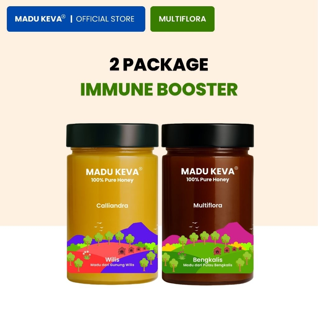 

Madu Keva Calliandra Wilis, Bengkalis Riau 500gr Bundle - Madu Murni