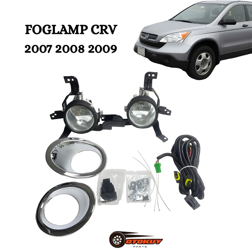 Lampu kabut foglamp crv 2007 2008 2009