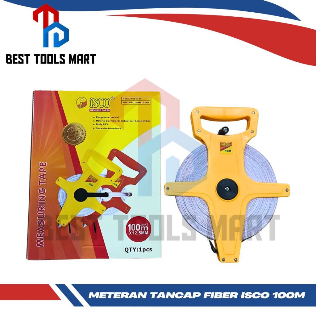 METERAN TANCAP 100 METER / METERAN ROLL GULUNG 100 METER / METERAN GULUNG 100 METER