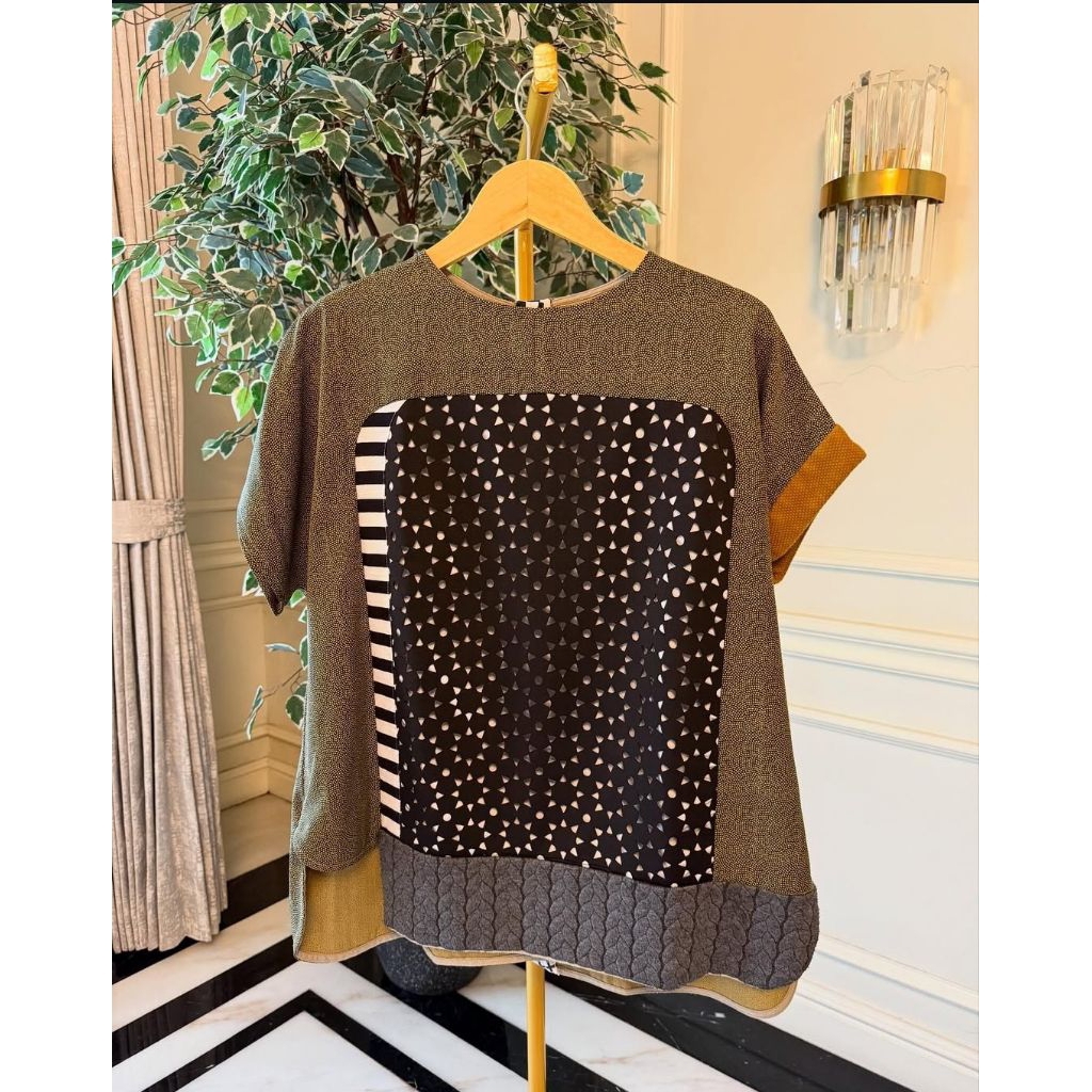 PRELOVED OLINE WORKROBE_BAJU UNIK_OLINE WORKDROBE ORIGINAL_CARDI_CARDIGAN_OUTER_OUTERWEAR_ASIMETRIS_