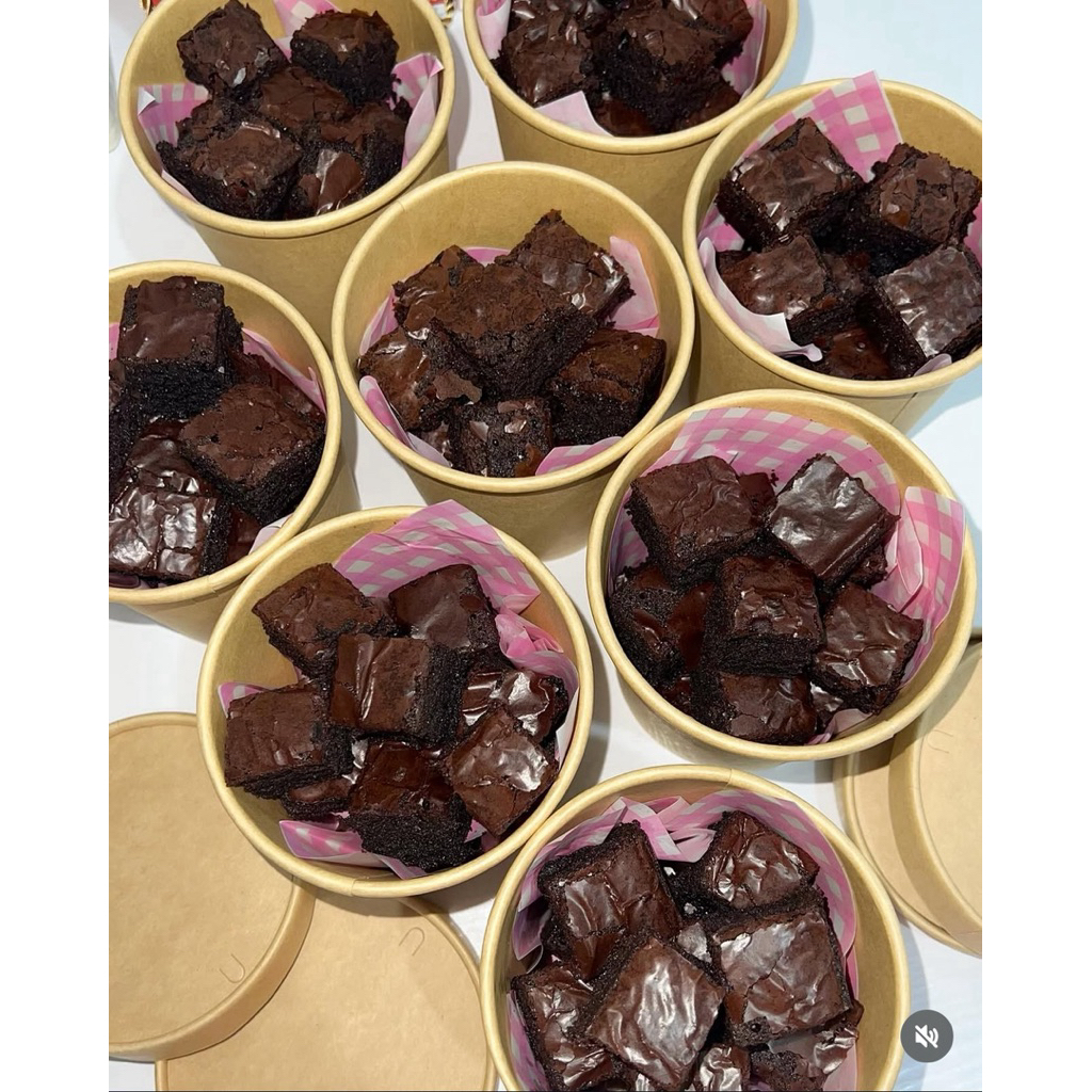 

Brownies Bites - Brownies Bucket Daw Bakehouse