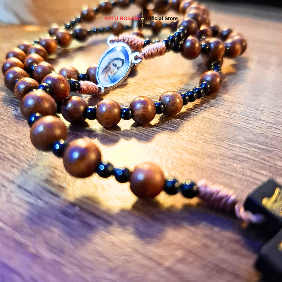 Rosario Kayu Stigi Original / Rosario Kayu Stigi 7 Mili / Rosario Kayu