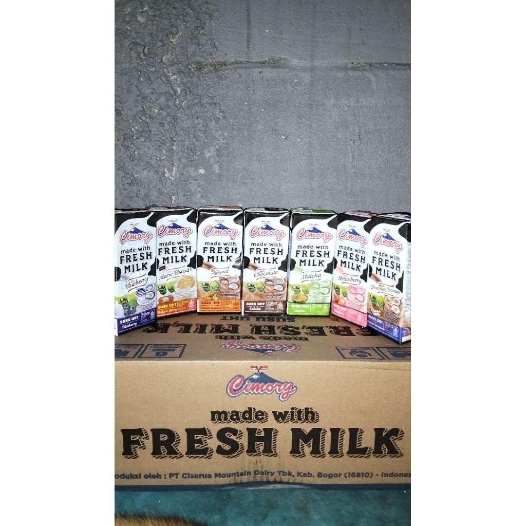 

Cimory Uht Fresh Milk 250ml
