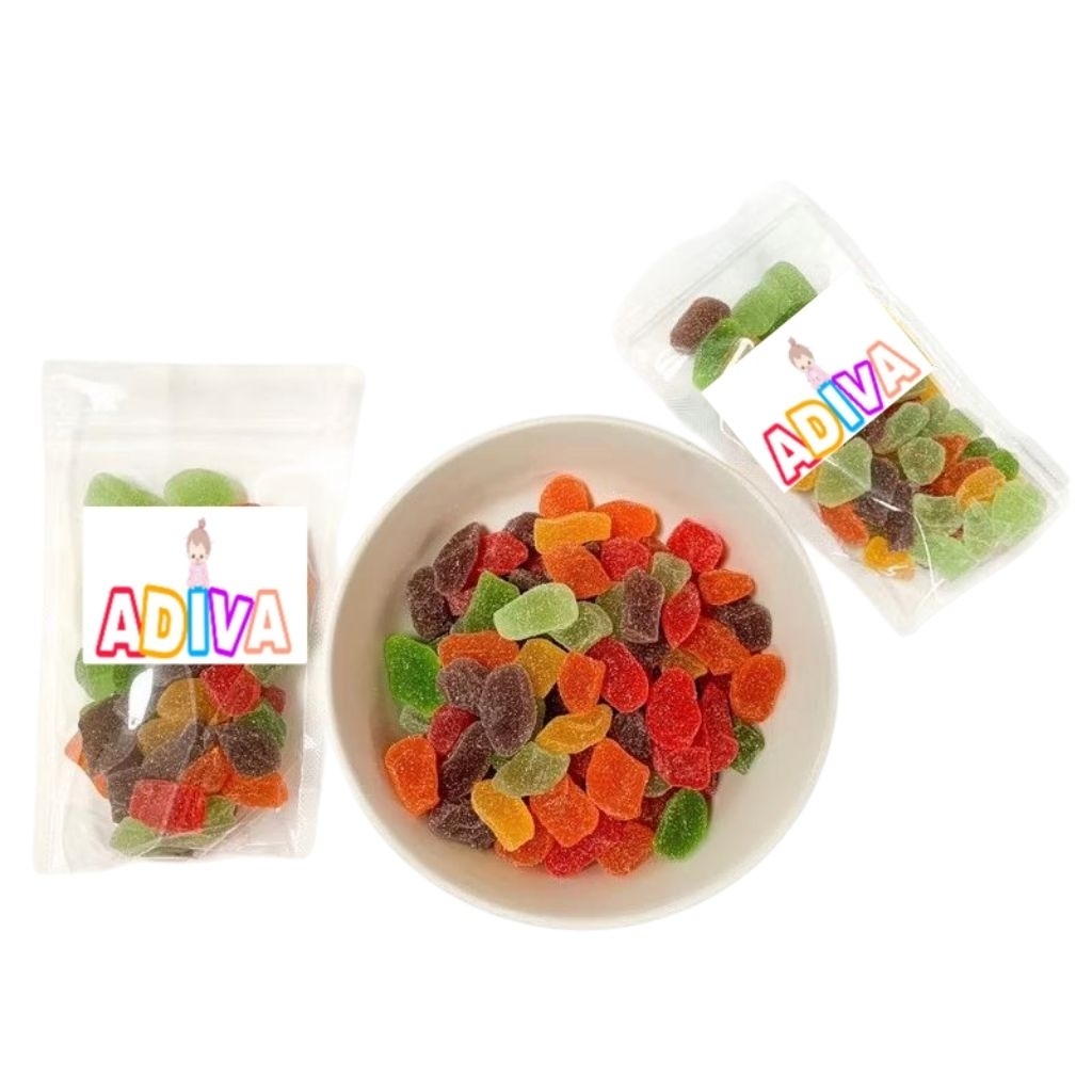 

permen jelly waisun mixed pastilles isi 250 gr / permen jelly waisun rasa buah ecer