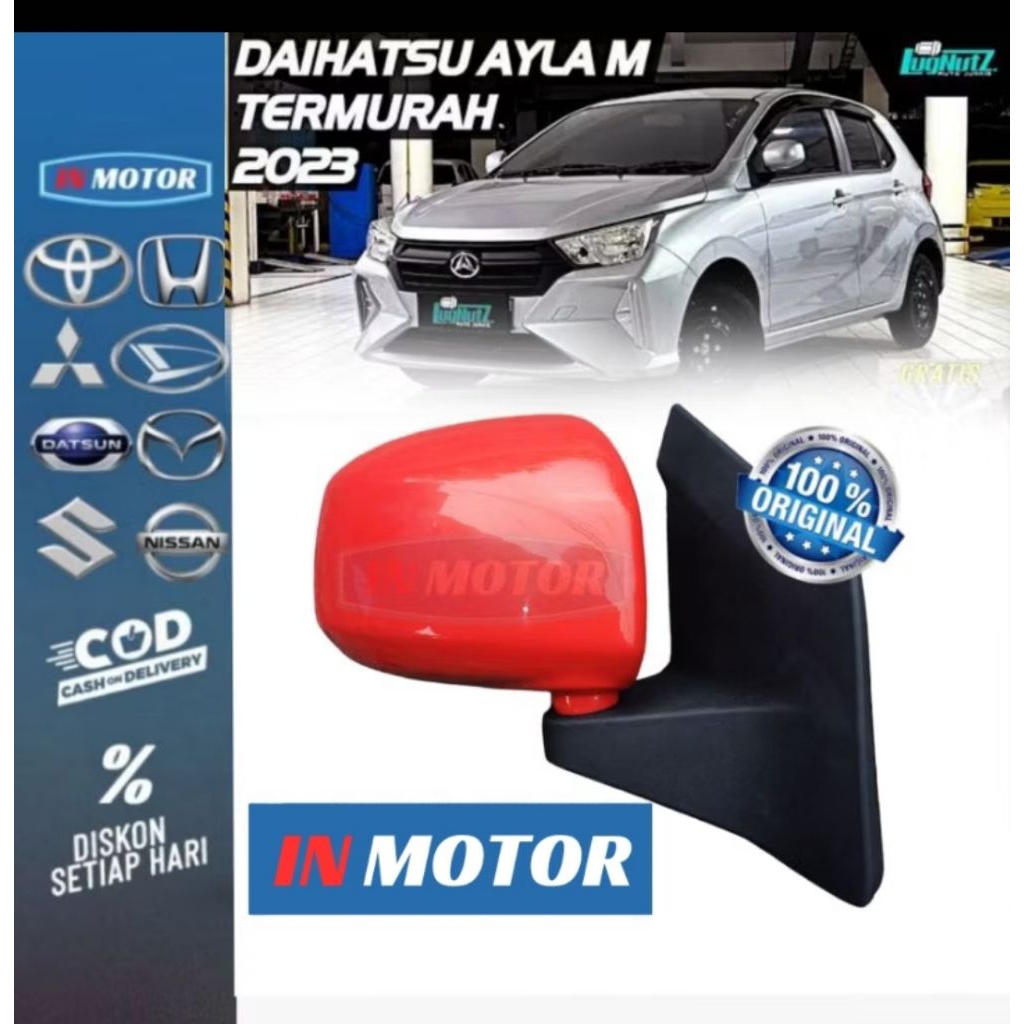 spion manual AYLA tipe M 2023 2024 AGYA 2023 ORIGINAL / spion mobil ayla manual 2023 spion mobil agy