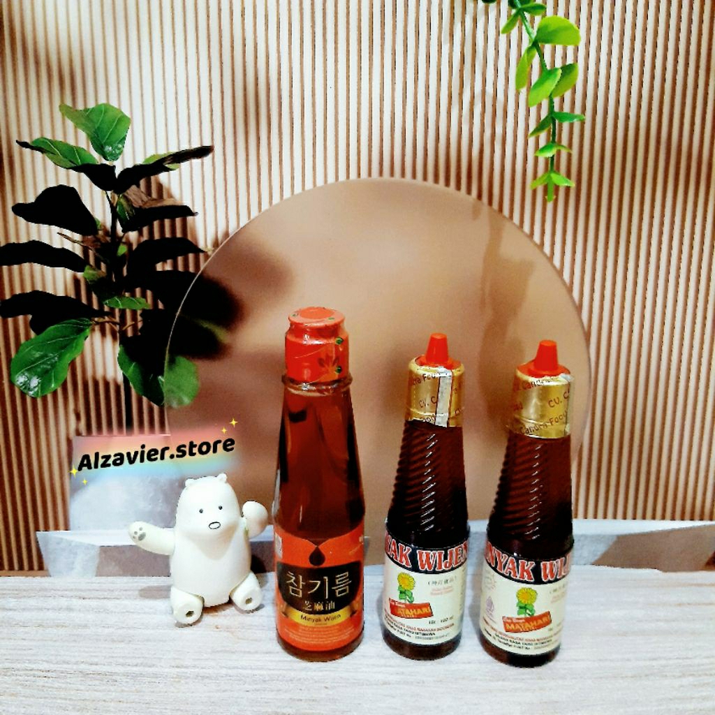

Minyak Wijen Minyak Bawang Putih Saus Tiram Kecap Inggris Kecap Ikan Sesame Oil Original Minyak Serbaguna Minyak topoki halal minyak oil kimbab Sale