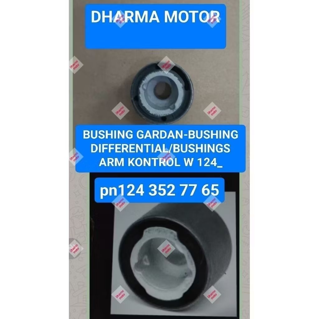 BUSHING GARDAN-BUSHING DIFFERENTIAL/BUSHINGS ARM KONTROL W 124_PN 124 352 77 65 PART MERCEDES-BENZ
