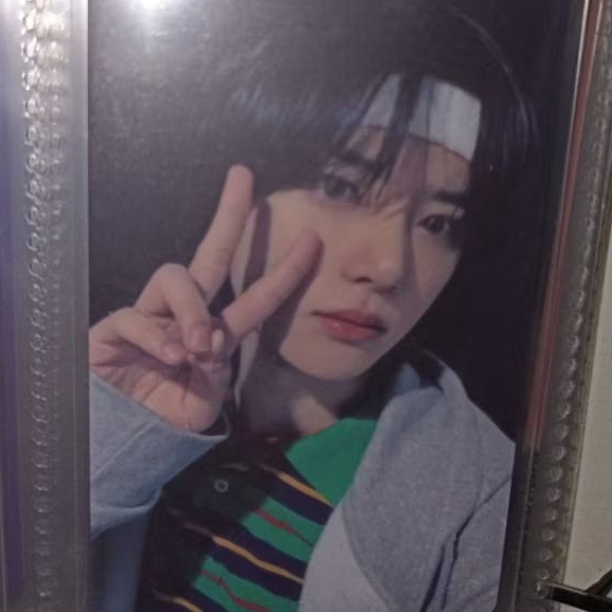 Photocard official beomgyu fight or escape powerstation lucky draw BEOMGYU bandana