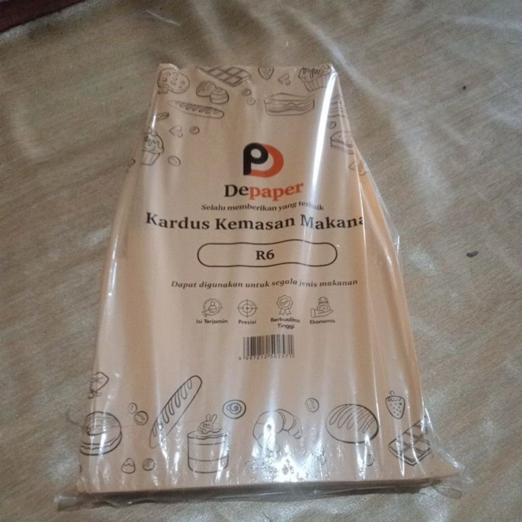 

Kardus Kemasan Makanan Depaper R3 R5 R6 R8 R9 Kota Donat isi 1 / Kotak Makan Nasi Kotak Snack Kotak Donat Praktis Polo Coklat