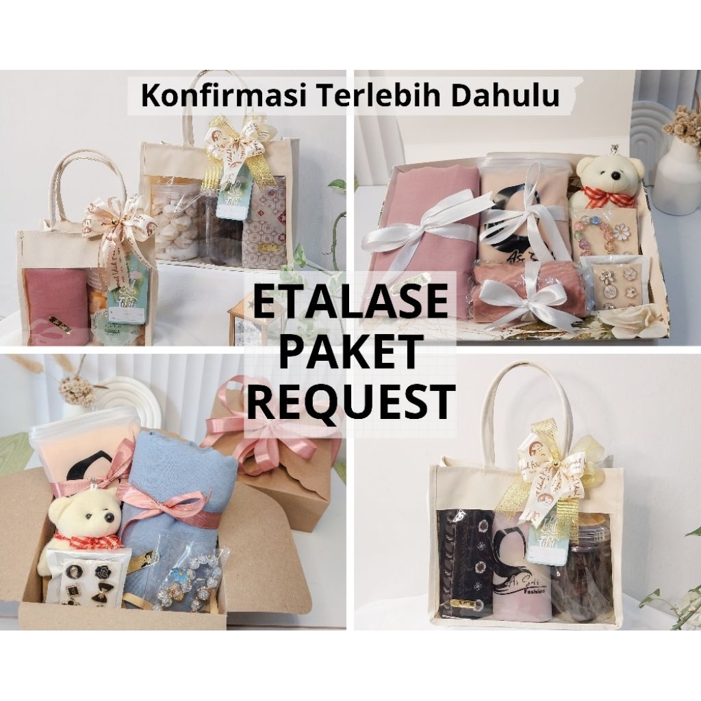

As Saff Etalase Paket Request | Custom Gift Set Sesuai Permintaan