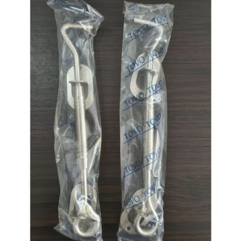 TOVO Hak angin Penahan Pengait engsel jendela 8inch stainless