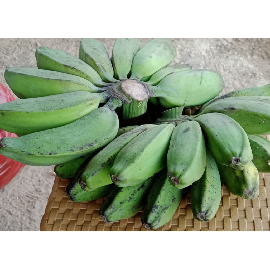 

pisang kepok tua mentah 1 kg