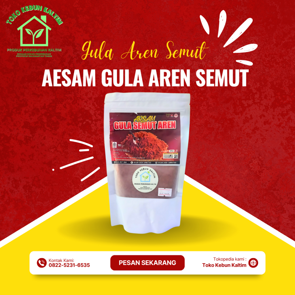 

ARSAM, GULA SEMUT AREN 250G