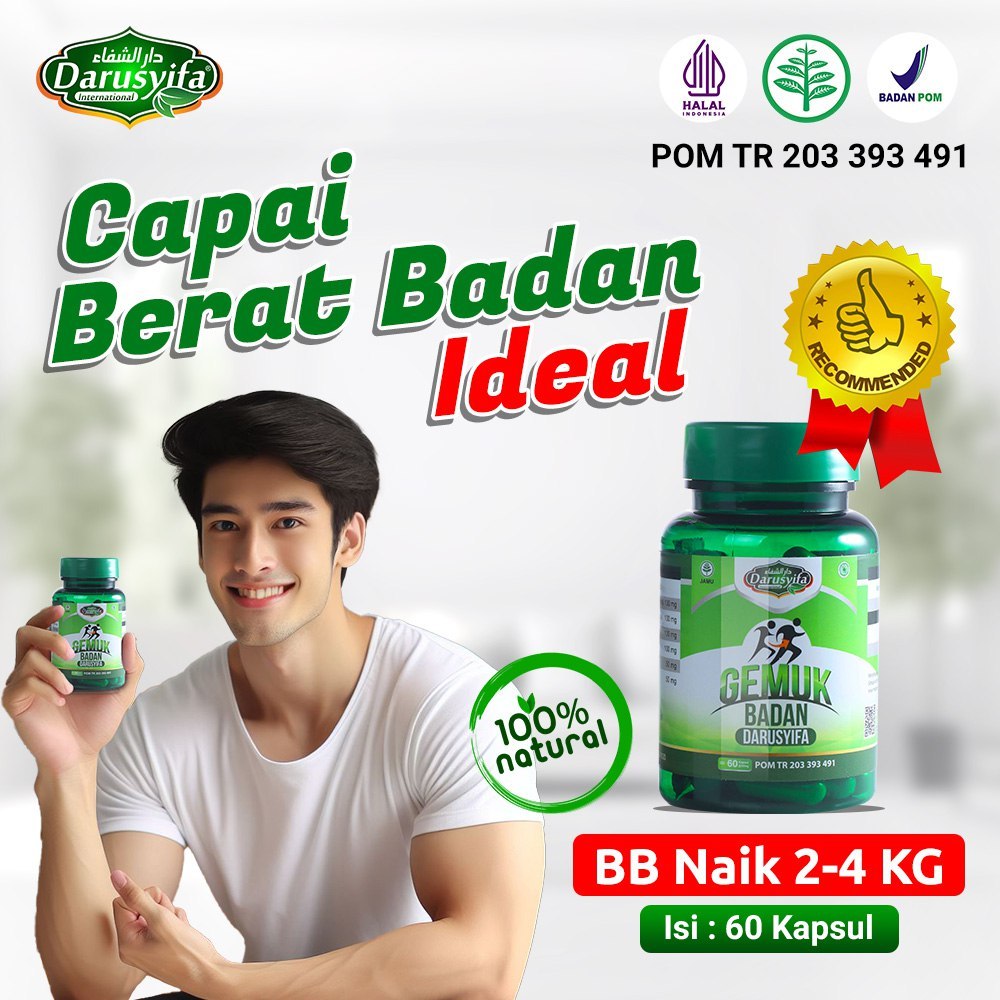 Kapsul Penggemuk Badan Darusyifa Terampuh