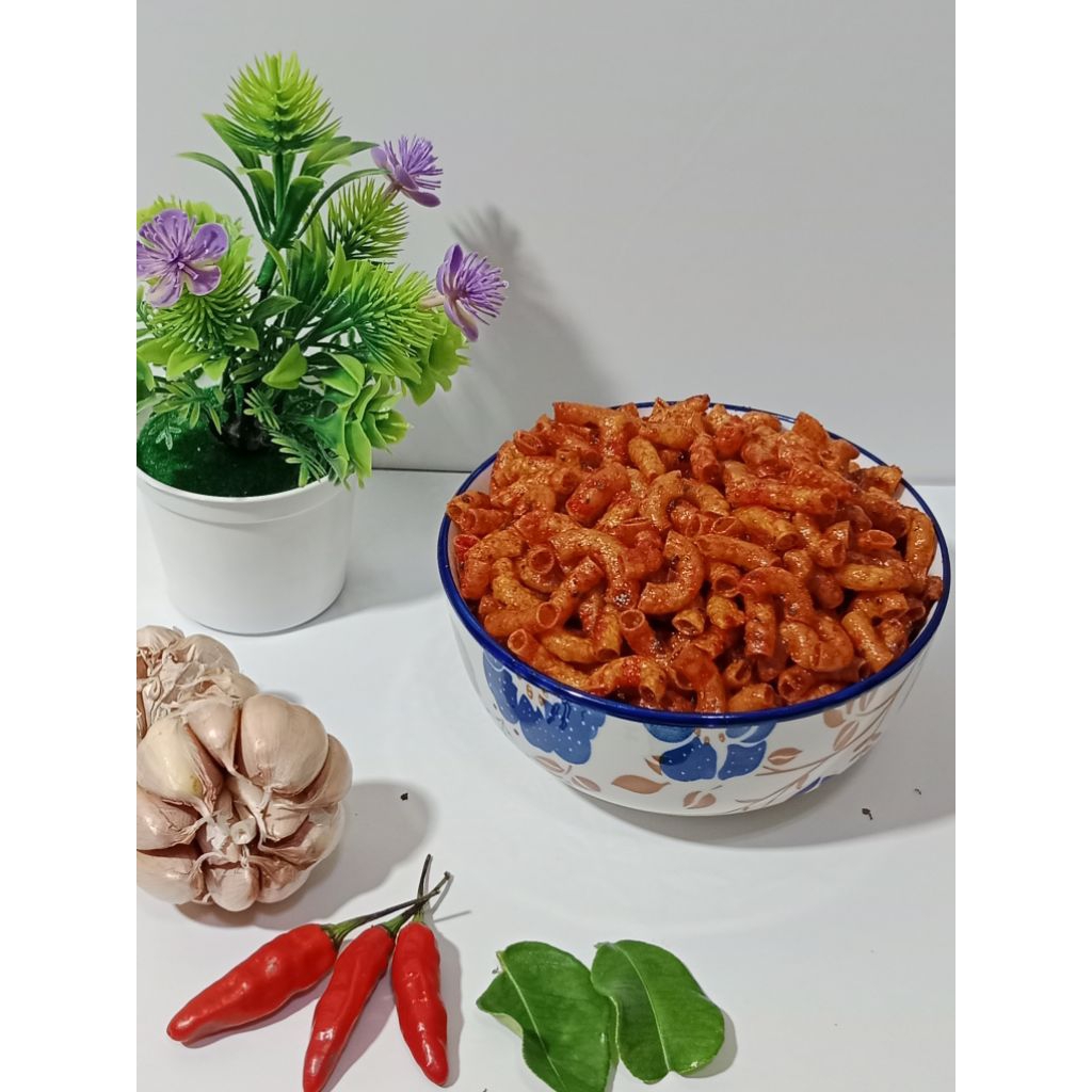 

makaroni renyah pedas 1kg