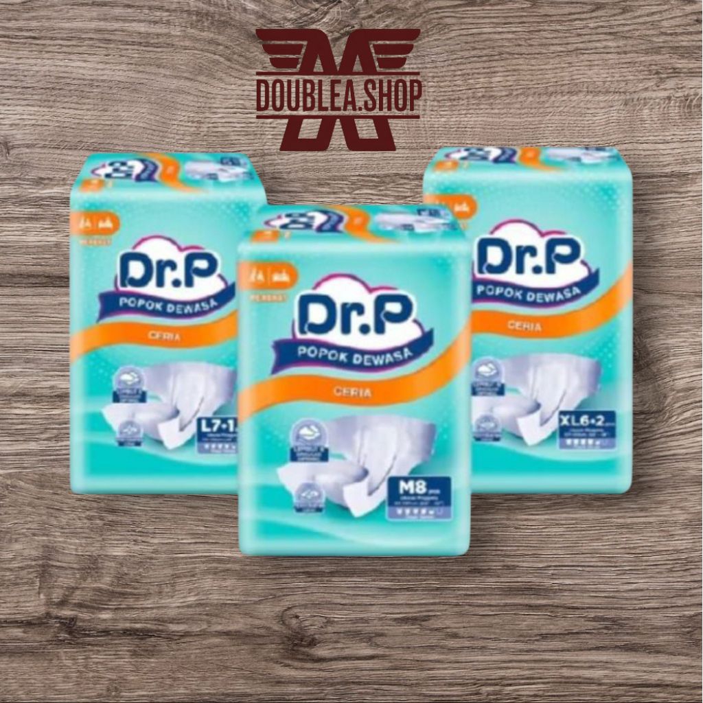 DR.P CERIA POPOK DEWASA TIPE PEREKAT M 8 / L7+1 / XL6+2