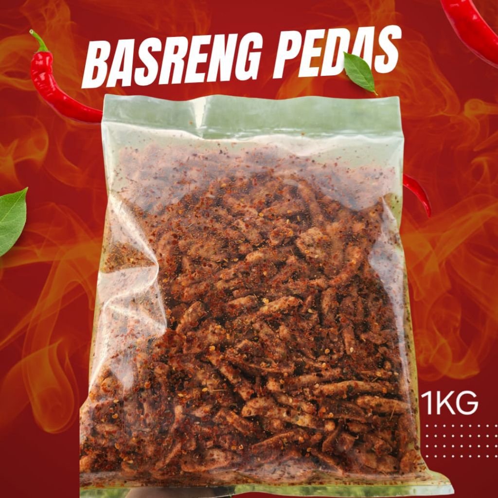 

Basreng Pedas Daun Jeruk viral 1kg Bumbu Melimpah Extra Pedas Daun Jeruk viral