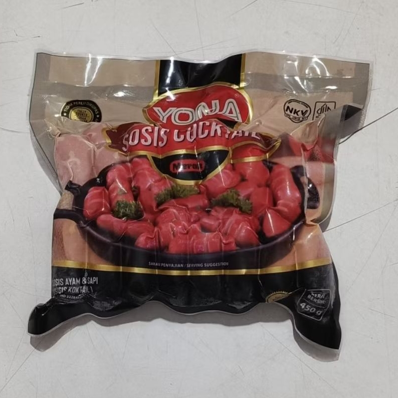 

YONA sosis sapi cocktail 450gr