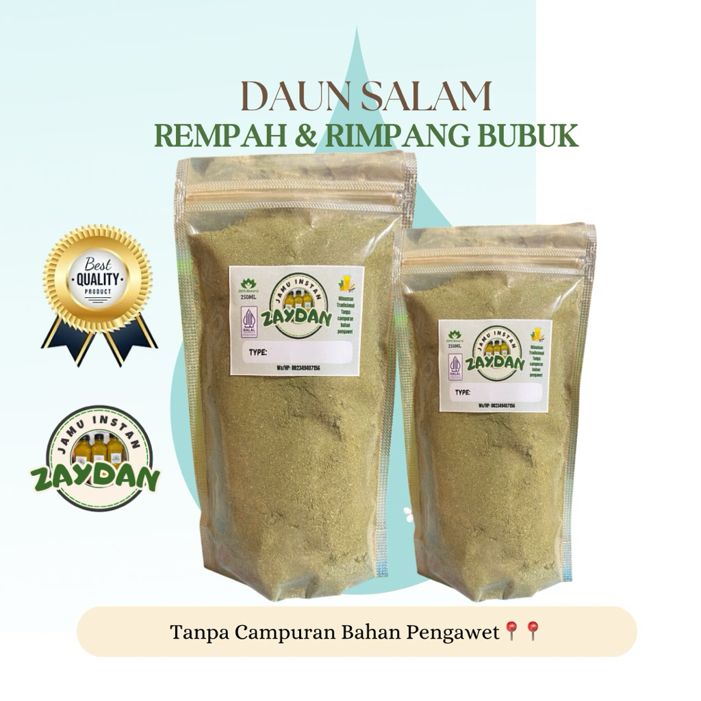 

Daun salam bubuk 50gram