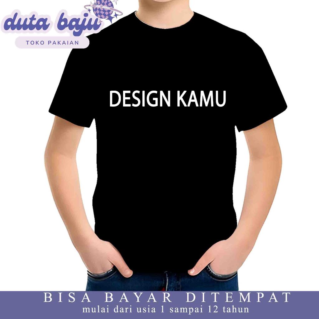 Kaos Anak FOTO & NAMA Sendiri Gratis Custom Foto&Nama Kaos Anak Bisa Request nama dan Foto Suka Suka