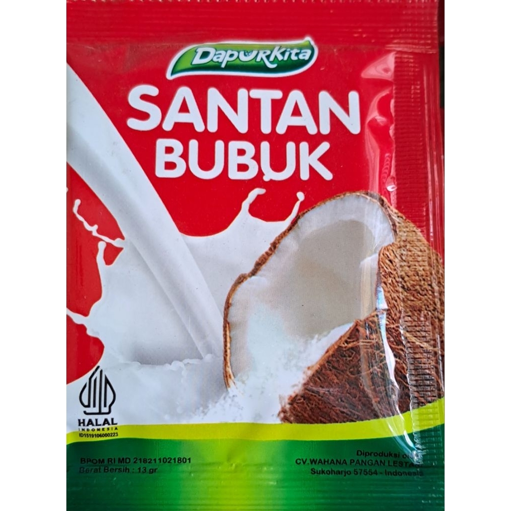 

Santan Bubuk Dapurkita 13 gr