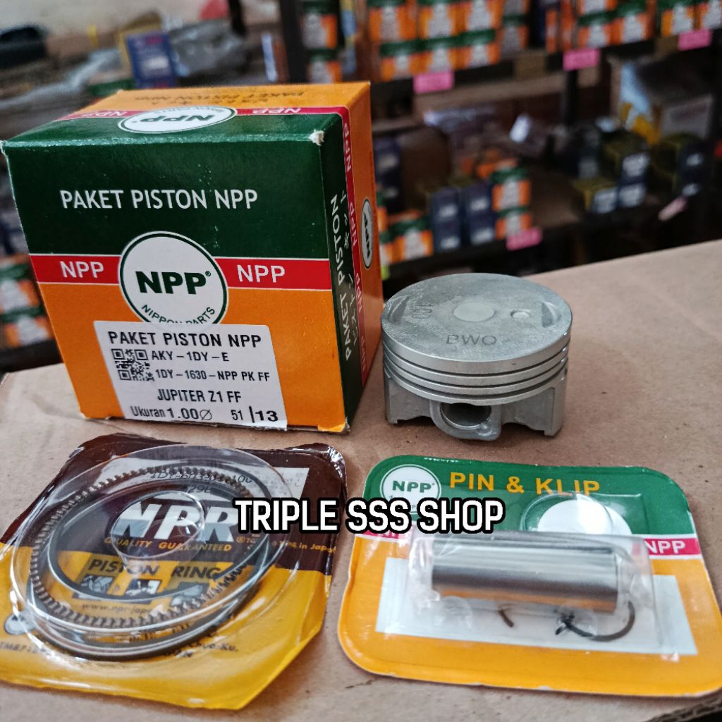 PISTON KIT NPP HALF FORGING YAMAHA JUPITER Z1 INJEKSI Oversize. STD - 100