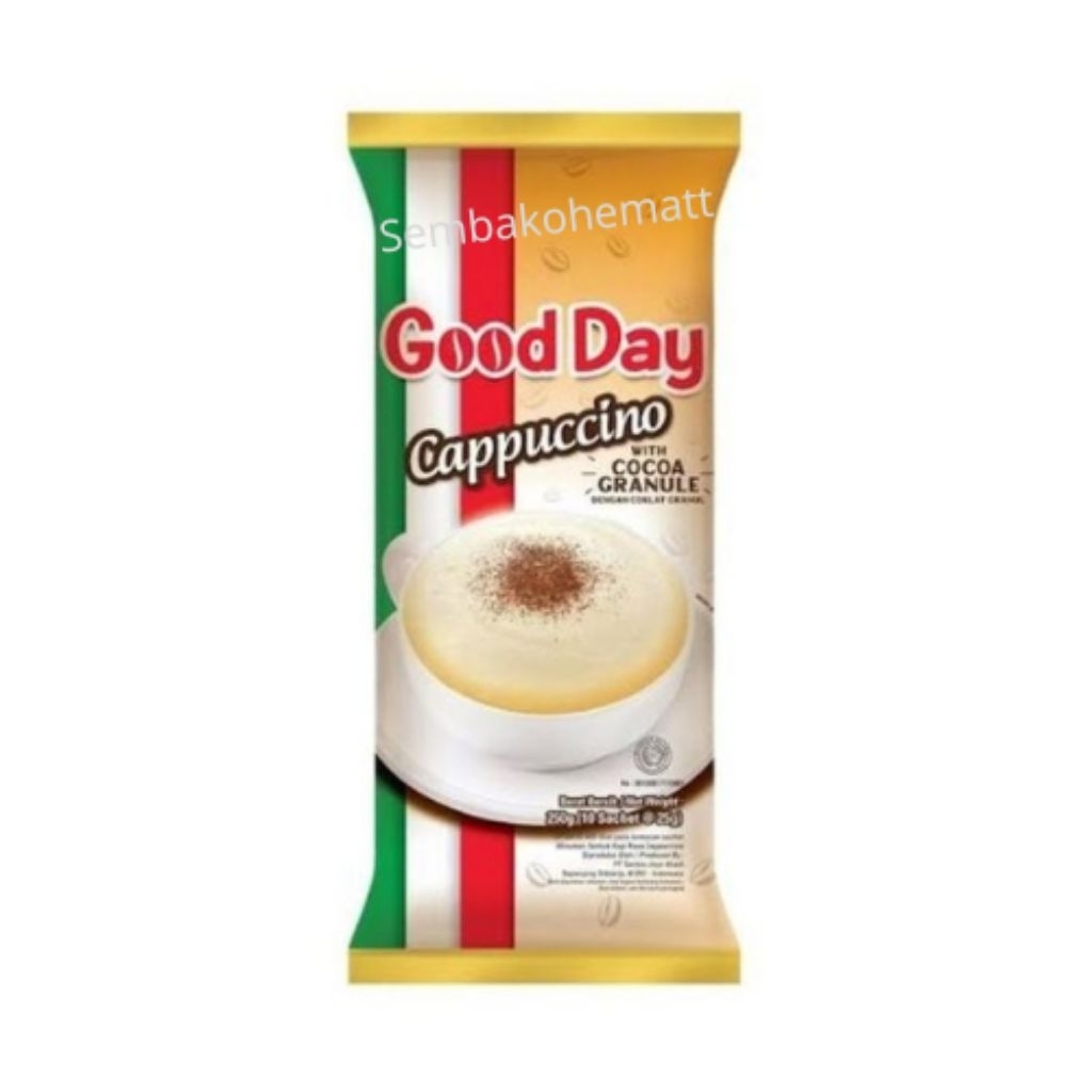 

Good Day Kopi Instan Cappuccino 10x25gr