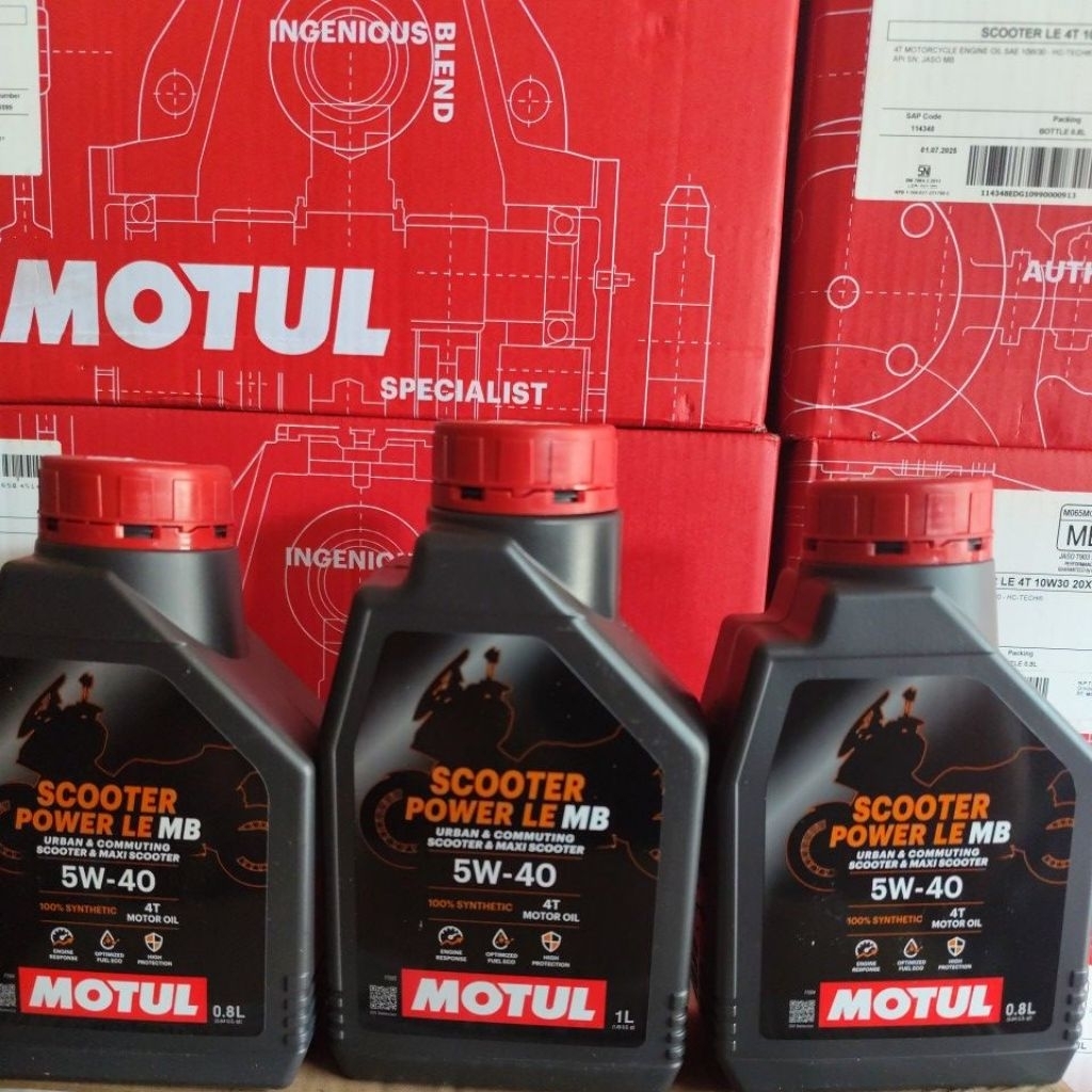 Motul Scooter power LE 5W-40