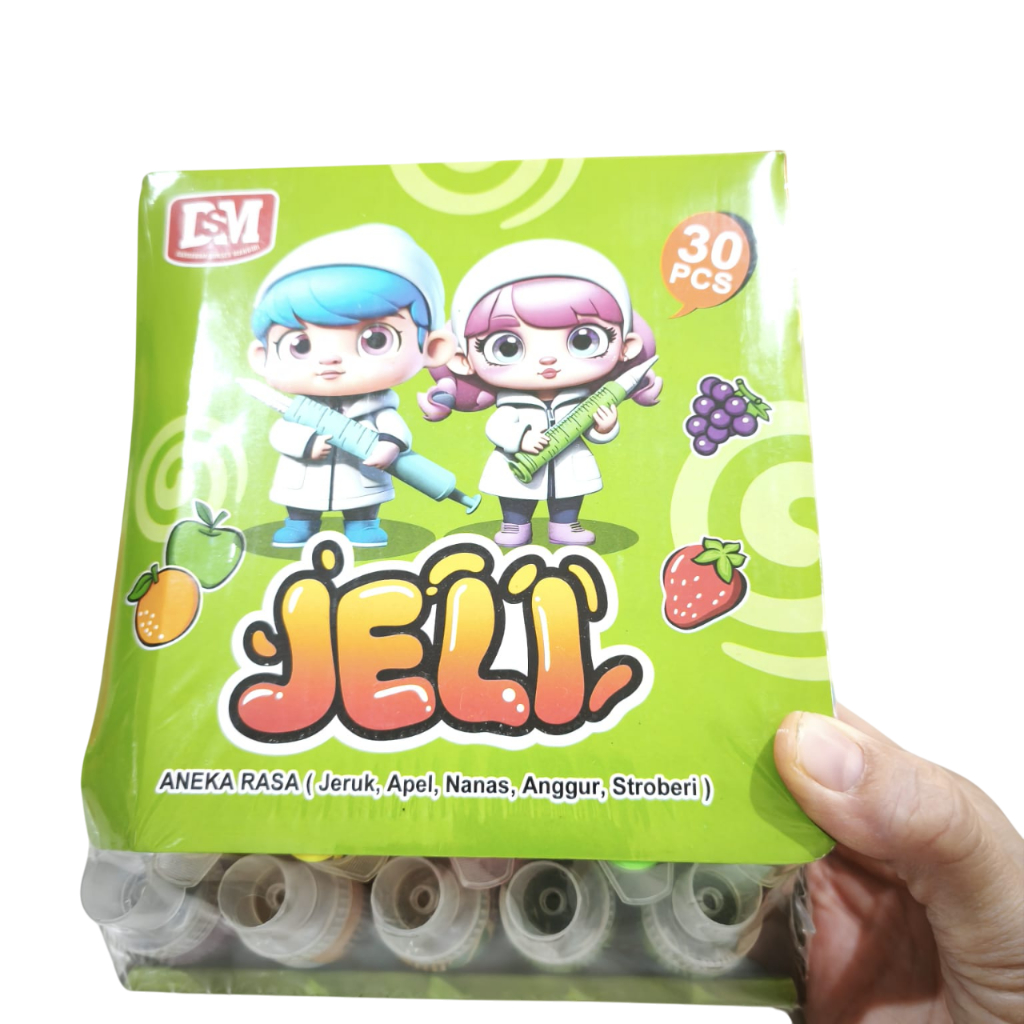 

Jelly Jeli Suntik Botol Aneka Rasa Buah Viral