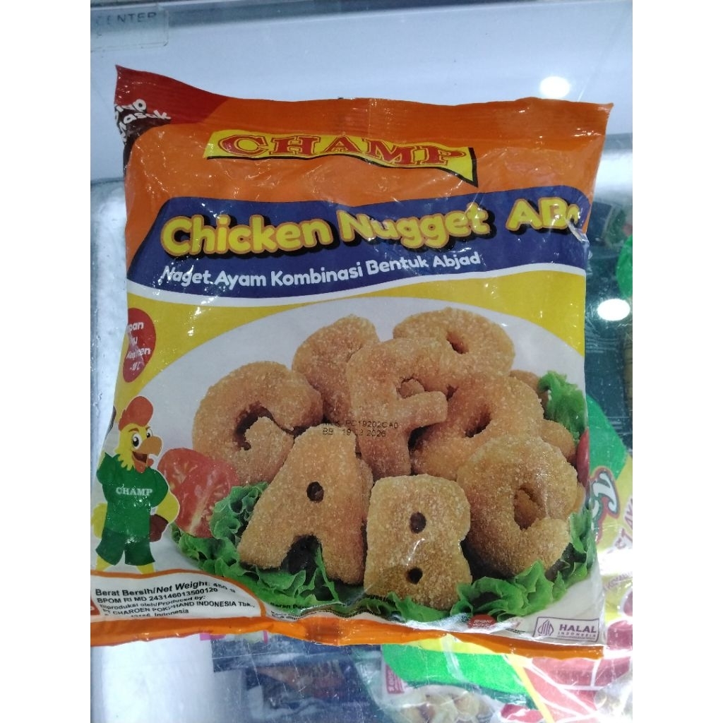 

CHAMP NUGGET ABC KOMBINASI 450G