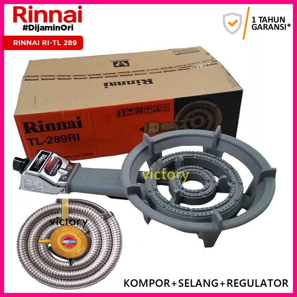 Kompor Rinnai TL 289 RI Kompor Mata Seribu Turbo Ori Kompor Mawar Cor Martabak