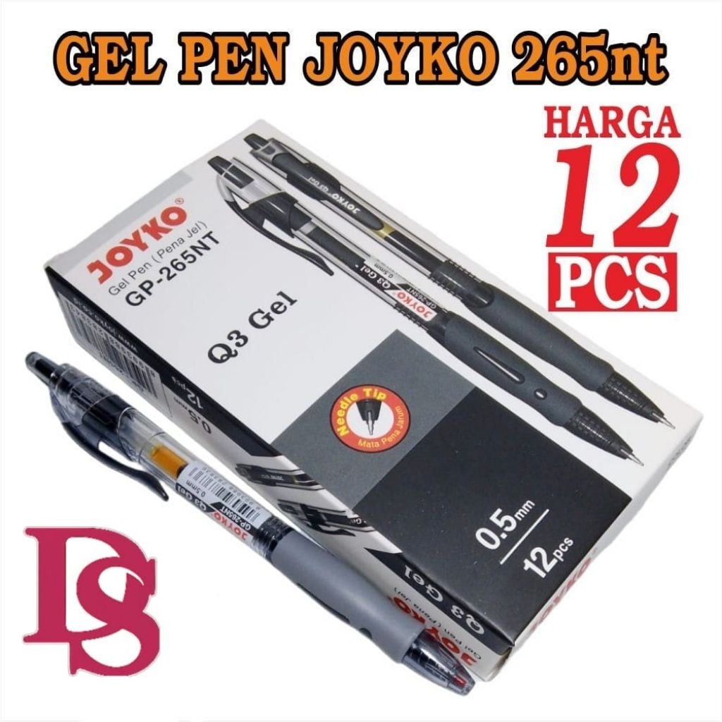 

HARGA SPESIAL OIL GEL PEN, PENA GEL BOLPOIN PULPEN JOYKO Gel Pen 0.5mm GP 265NT