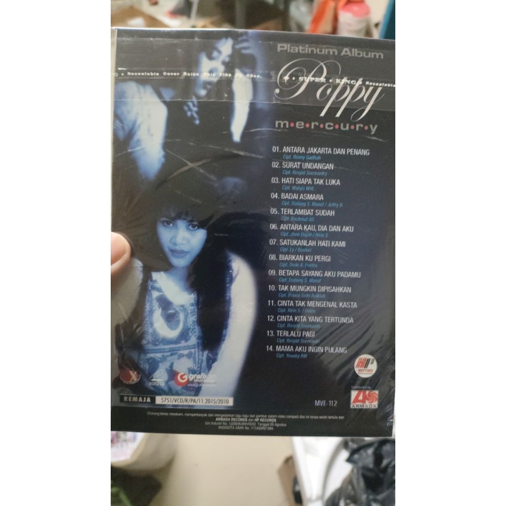 VCD Karaoke Poppy Mercury