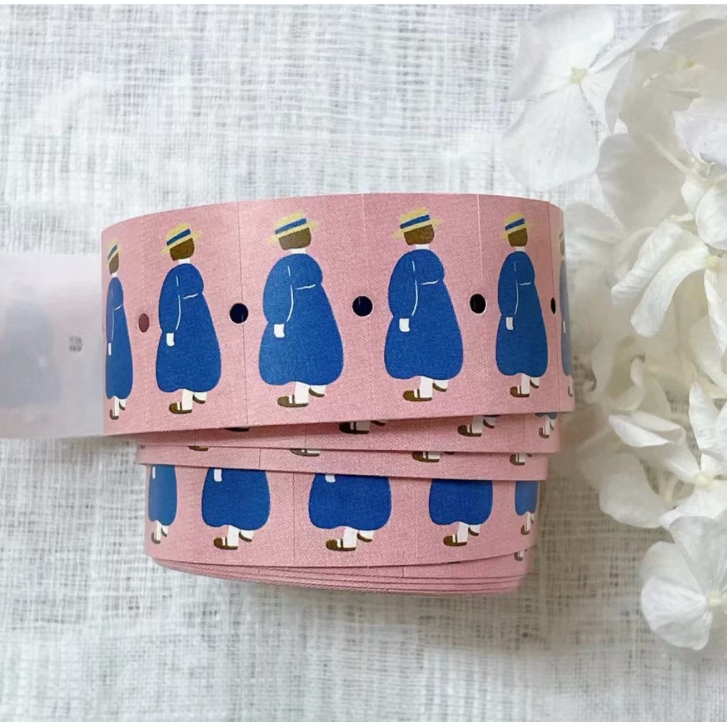 

Little Girl 1 & 2 63penhouse x hairmo ~ 6th anniversary label sticker sample 50 pcs