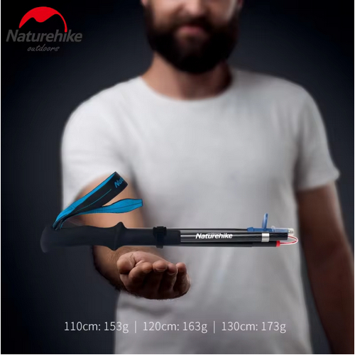 TREKKING POLE ST08  AIR TREK EXT CARBON FIBER NATUREHIKE NH18D020-Z